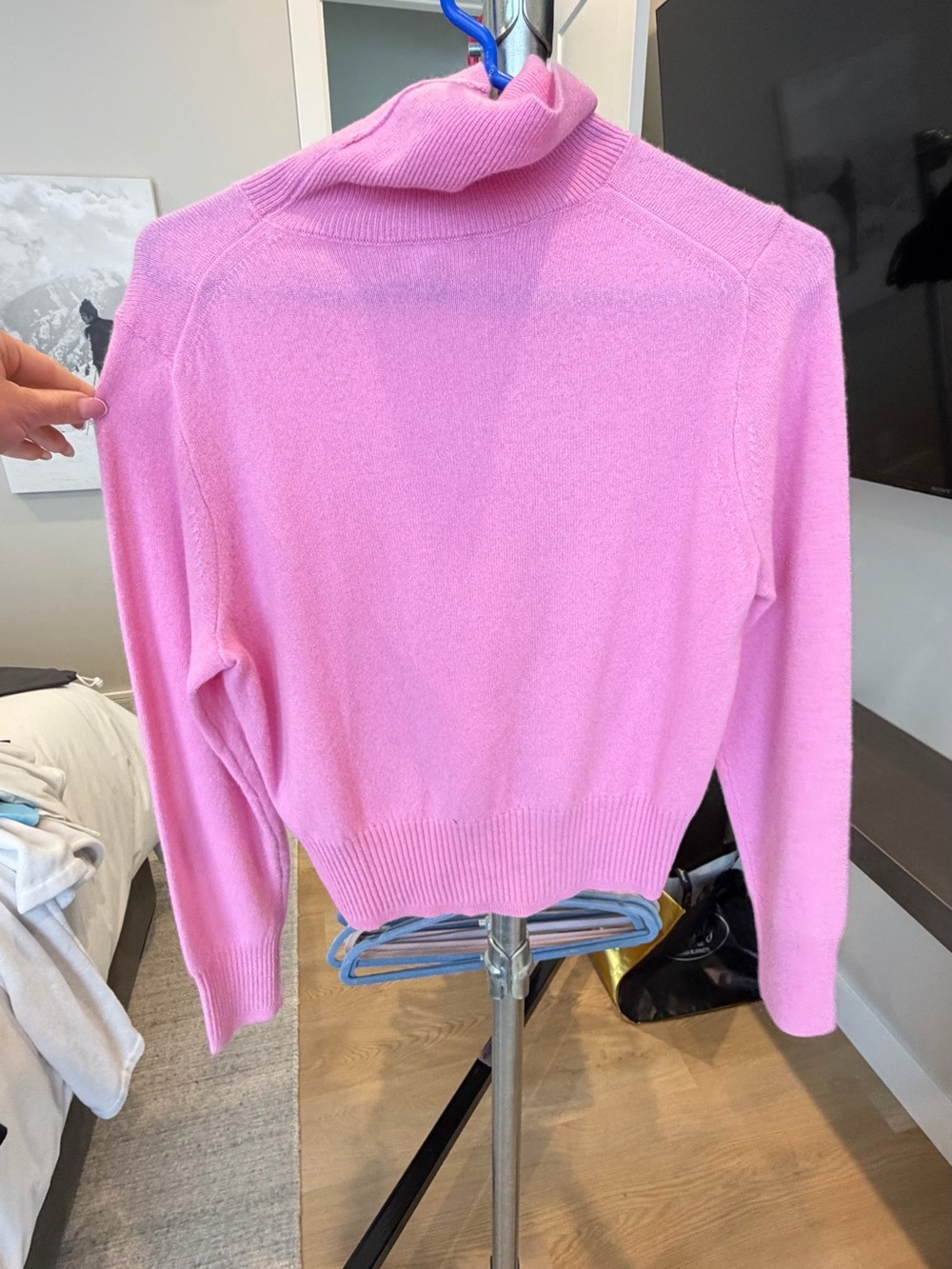 J.Crew Pink Turtleneck Sweater - Women